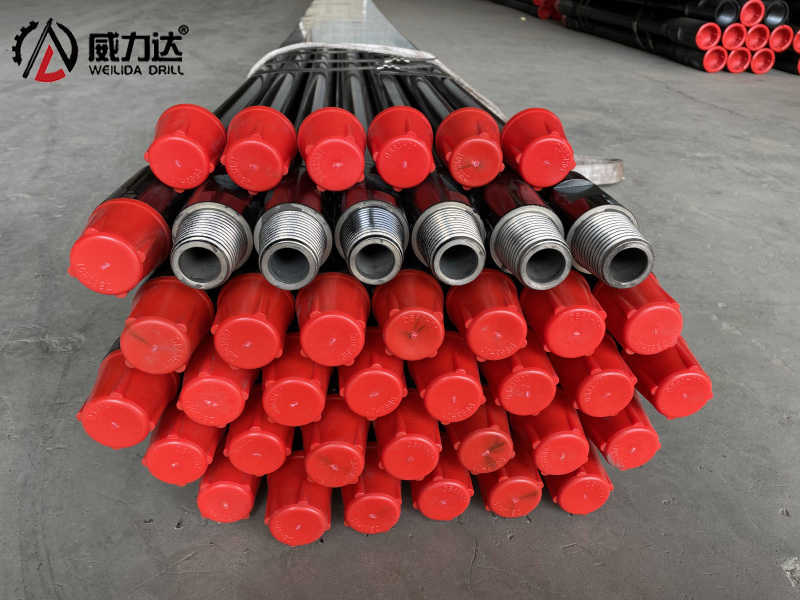Welded drill pipe