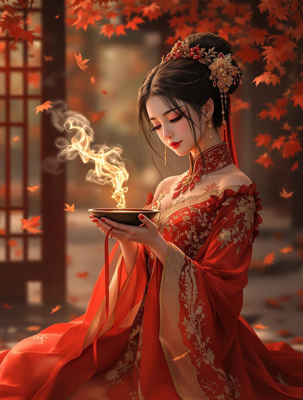 动漫之家精选古风番剧《残香烬》- 一缕残香，燃尽三生痴念